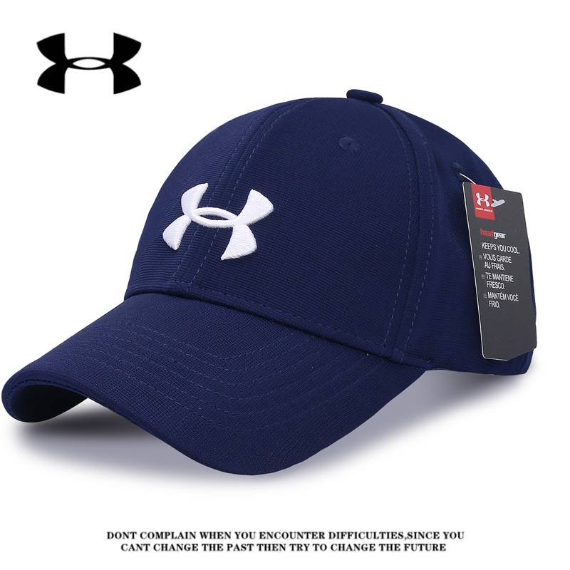 Andma UA baseball hat Men's spring and summer outdoor sports big head circumference showed face small hard top peaked hats