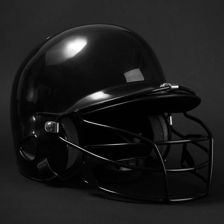 Professional baseball helmet Children baseball strike helmet binocular baseball helmet capture cover protective face protection face