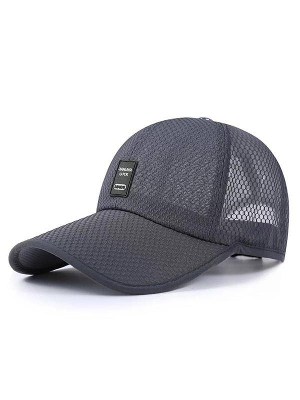 Hat men's tide summer sun sunscreen sun sunshade hats fishing fast dry baseball net cartridge breathable peak hat female summer