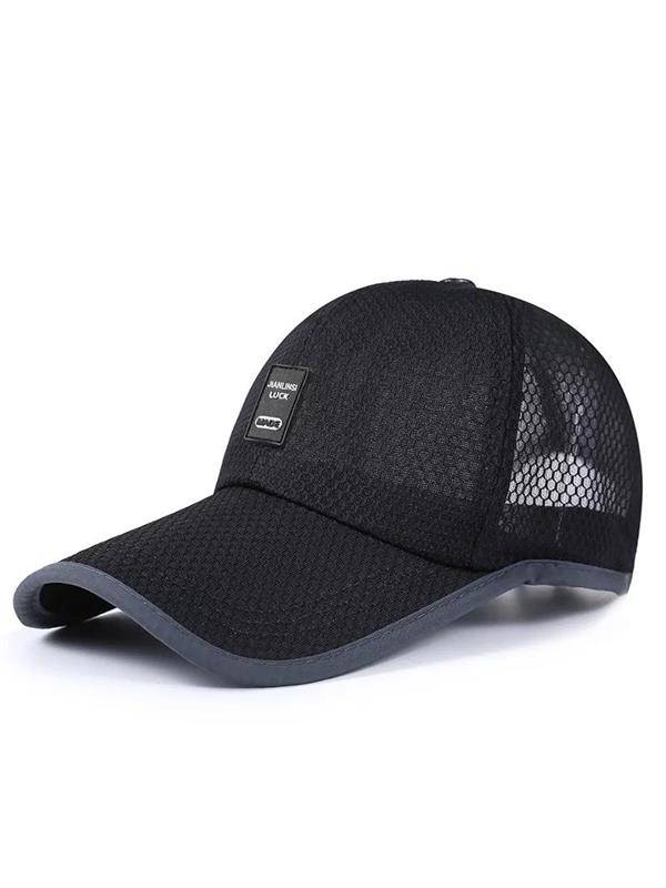 Hat men's tide summer sun sunscreen sun sunshade hats fishing fast dry baseball net cartridge breathable peak hat female summer