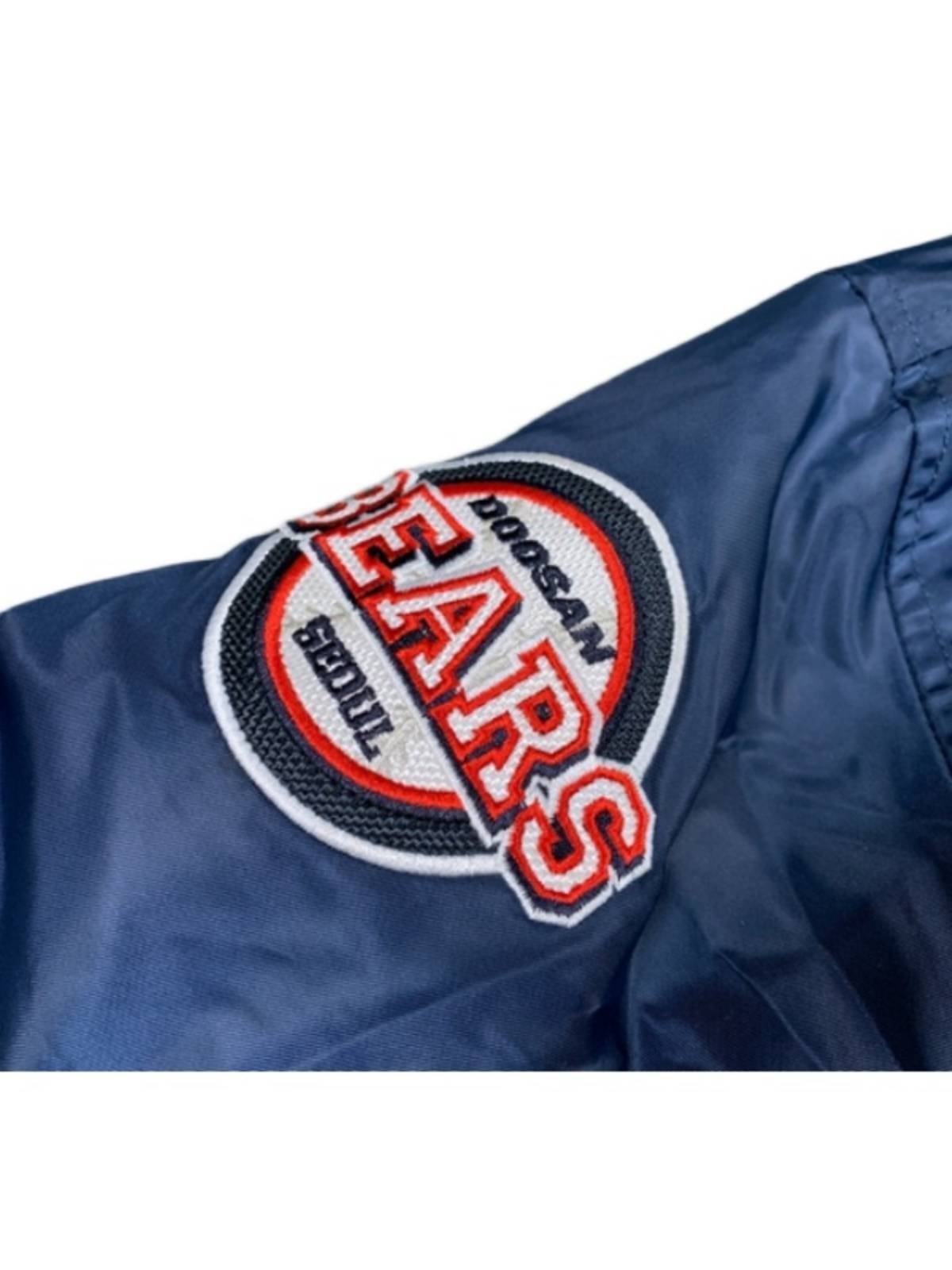 Exit South Korea Doushan Bear Team Baseball Youth Adult Jacket Jacket Trench Clory Spring and Autumn Tibetan Tibetan