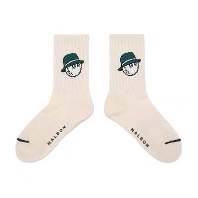 Qingcang Golf socks men and women socks, Korean fisherman mid -socks, spring and summer outdoor leisure sports socks original