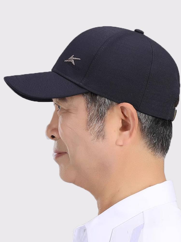 Middle -aged and elderly hats Men's spring and autumn baseball caps.