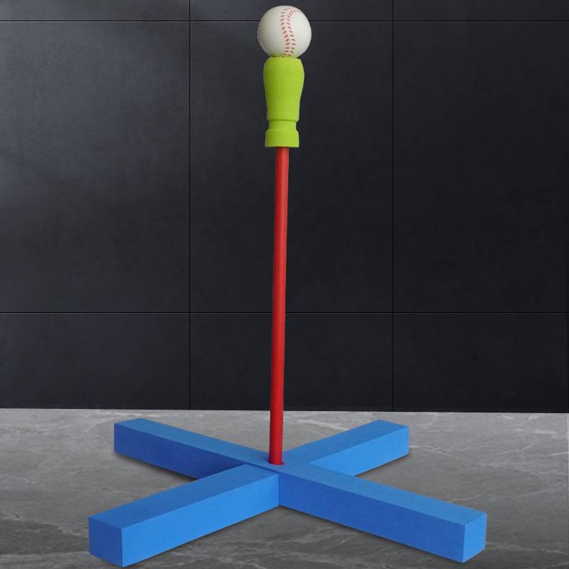 Baseball single -person training device Children's baseball stick soft sponge kindergarten bars out outdoor body feel toy set
