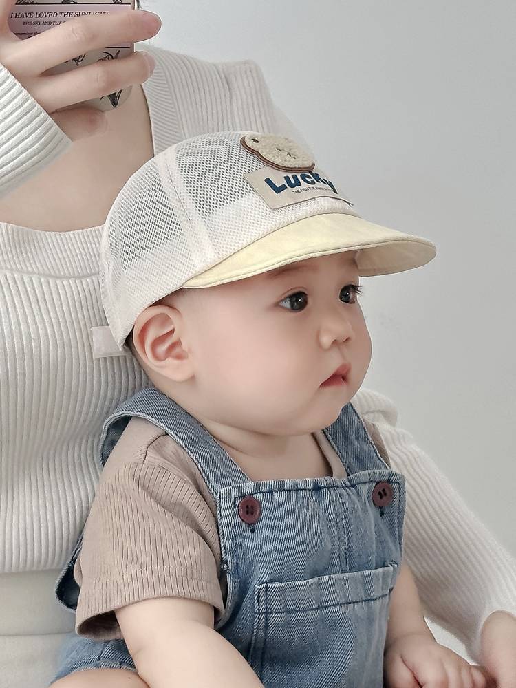 Baby hat Summer sunscreen hats Male treasure sun hat baby female treasure duck tongue hat baby baseball male sun hat