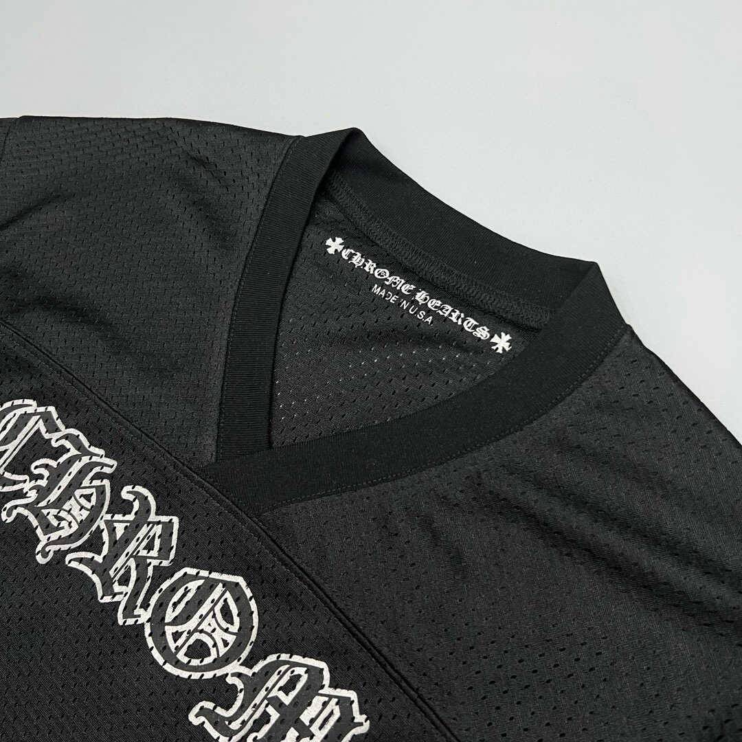 2024 new American retro cross embroidery mesh short -sleeved T -shirt men's sports ball uniform baseball uniform leisure