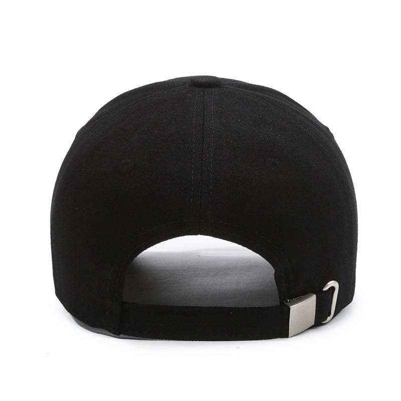 Men and women's new Korean retro letters hard top baseball hats Big head circumference wild spring, autumn and summer sunshade duck tongue hats
