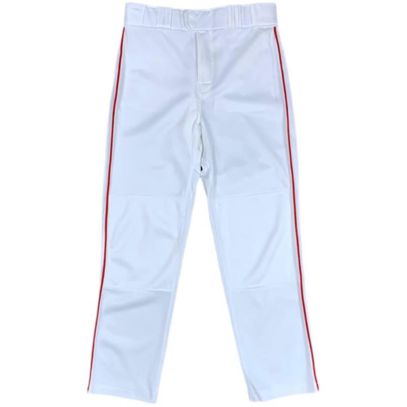 U.S. Adult/Youth Professional Baseball Baseball Bar Gaspiece White Gray Straight Striped Striped