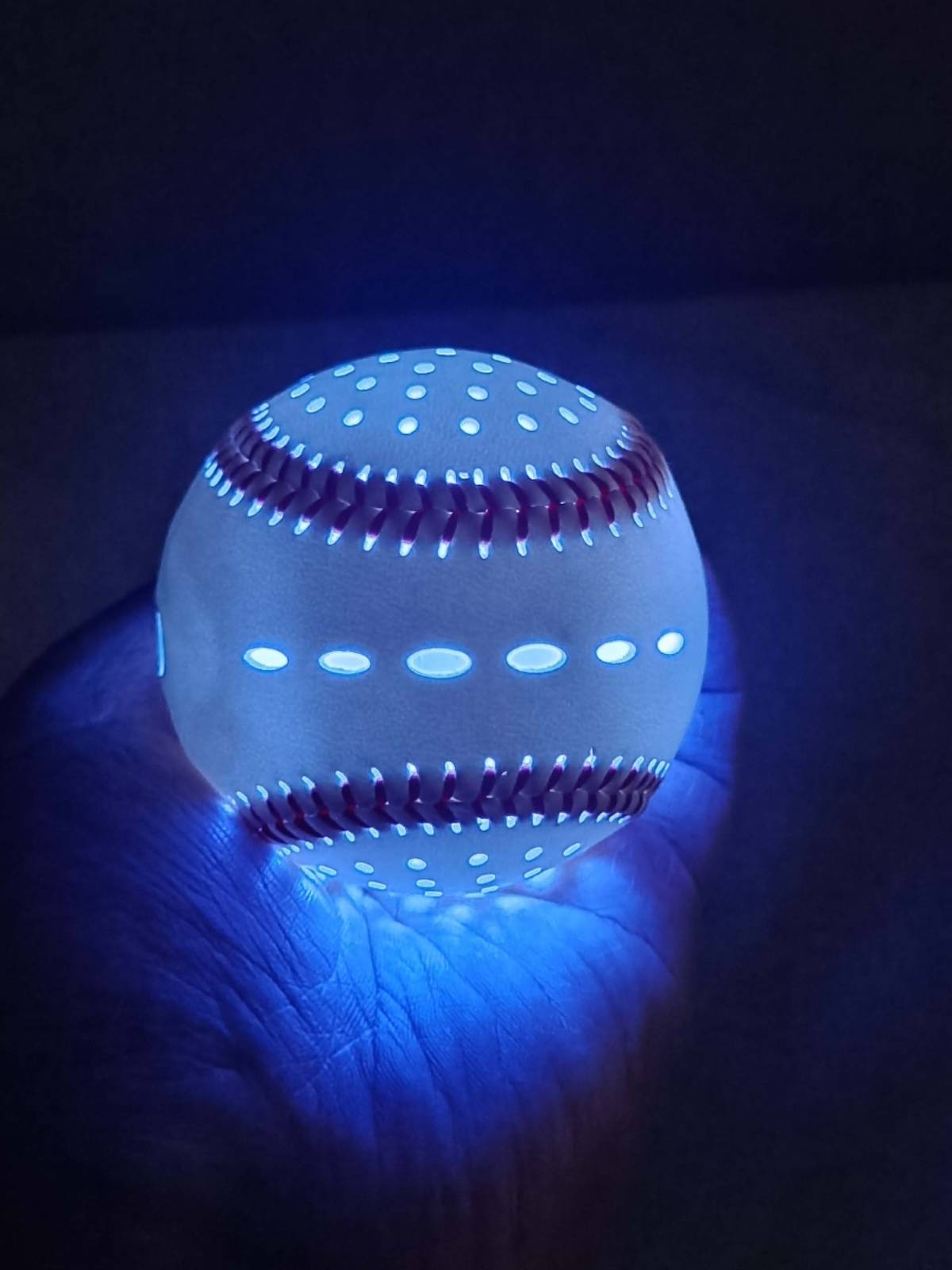 LED Lights Baseball Color Lithium Catalog USB Charging Baseball Gift Souvenirs Decoration Birthday Gifts