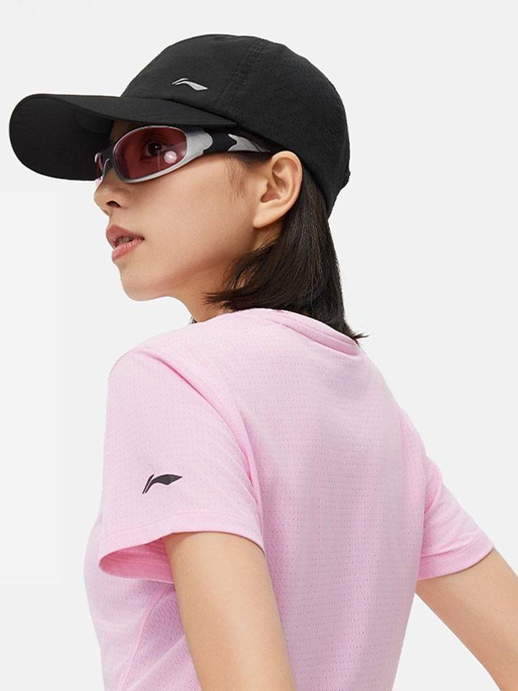 Li Ning Men and Women's Like Baseball 2024 Summer New Products Running Revitalized Sunscreen Running Sports cap AMYU121