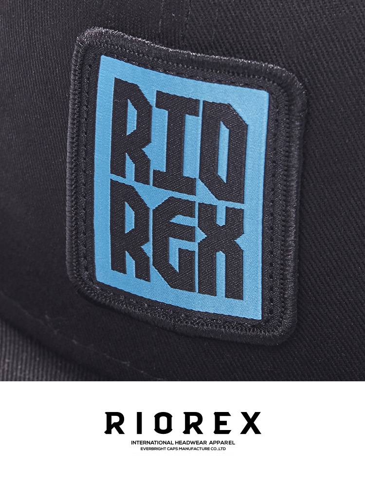 Riorex hat male ins, tide brand summer sunshade baseball cap men's oversized Korean version of the trend hip -hop hat