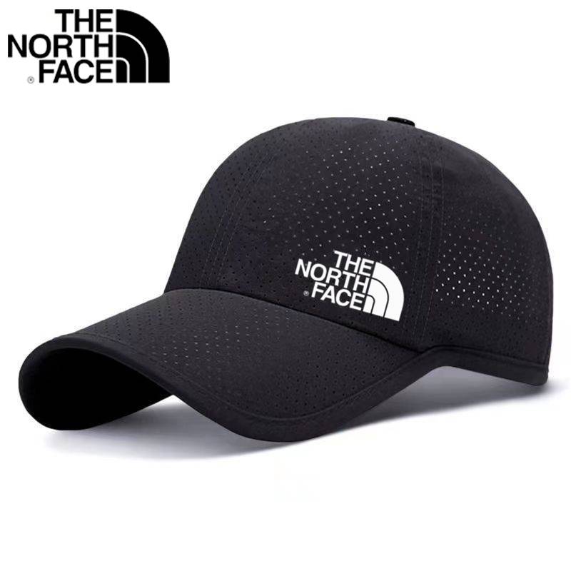 North 24Thenorthface Dark gray mesh speed drying and drying men and women baseball caps Duck tongue cap 5fxl soft top
