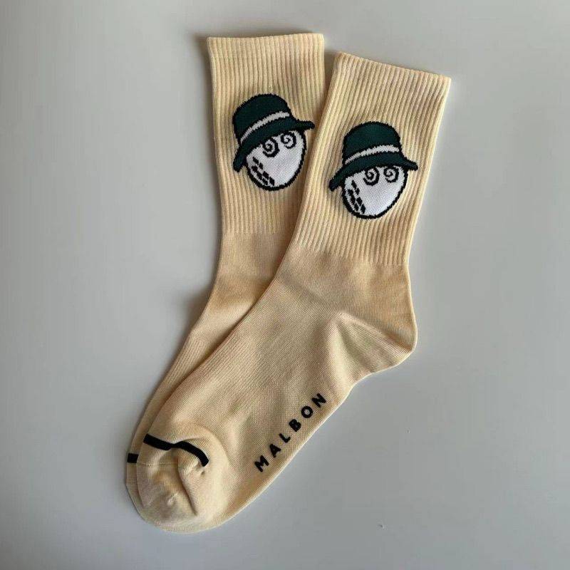 GOLF MIDDLE SOCKS, MALE AND FEMALE BASEBALL SOCKS