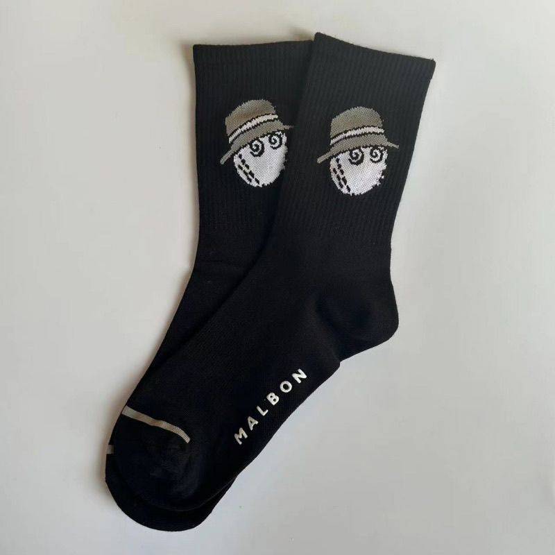GOLF MIDDLE SOCKS, MALE AND FEMALE BASEBALL SOCKS