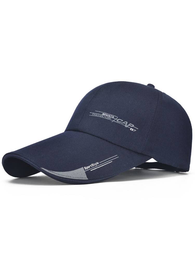 Hat men's baseball hat hard top outdoor fashion trend middle -aged leisure and long hat, spring and autumn new duck tongue hat
