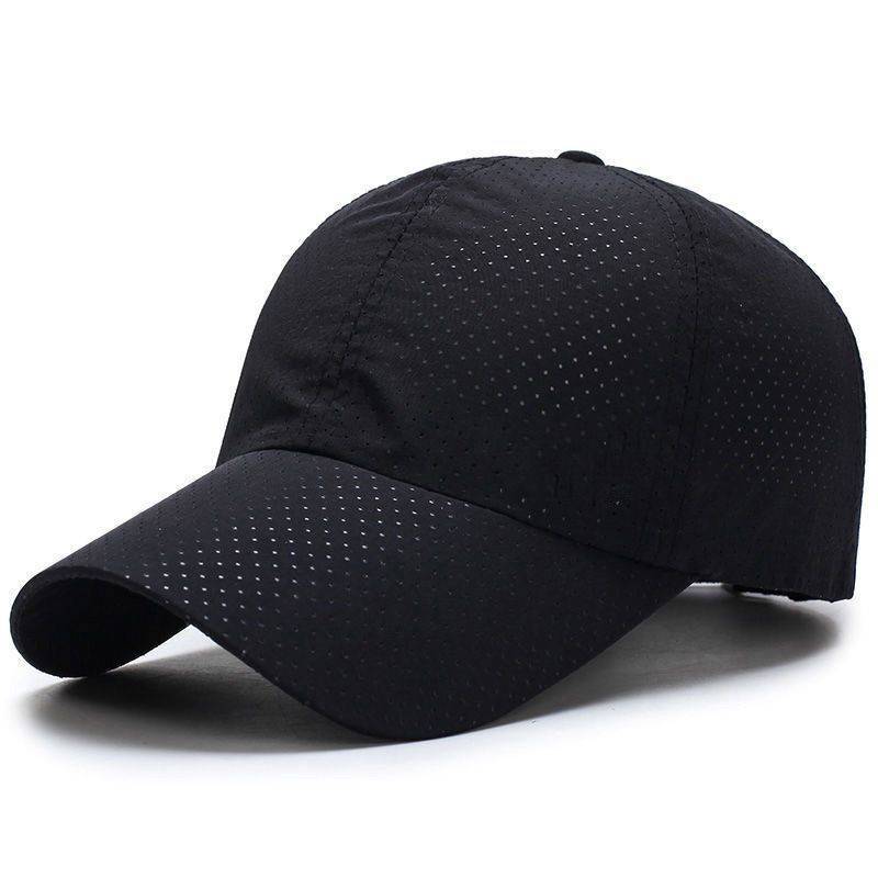 New quick -drying baseball hat female summer thin net eye breathable sunscreen hat outdoor running sports peaked