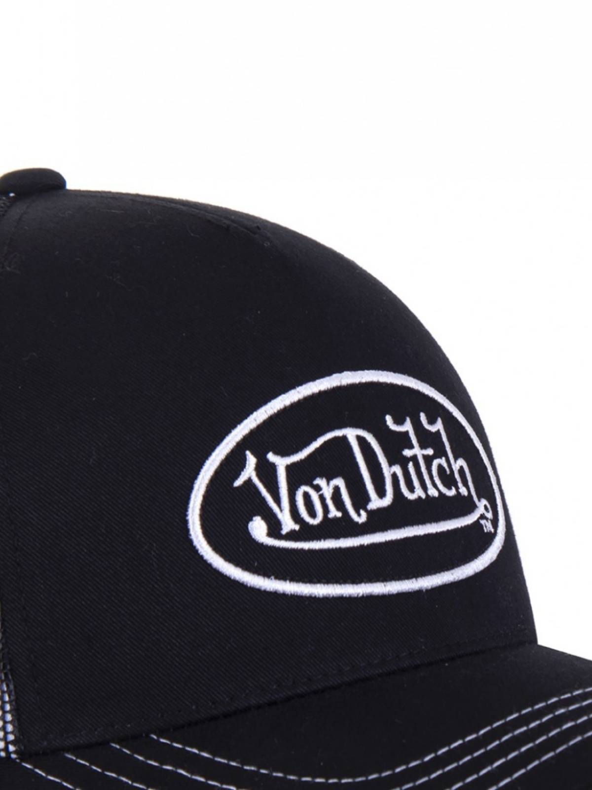 Von dutch letters casual embroidery baseball cap sunscreen network eye embroidered truck driver hat Temu
