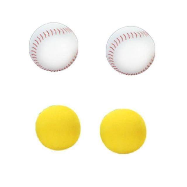 Black two yellow balls+two grains
