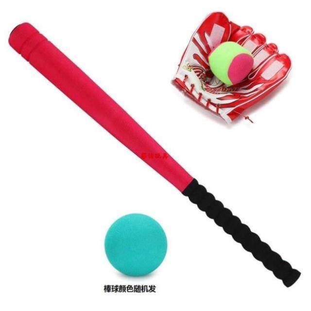 Small hard sponge baseball stick red red baseball player