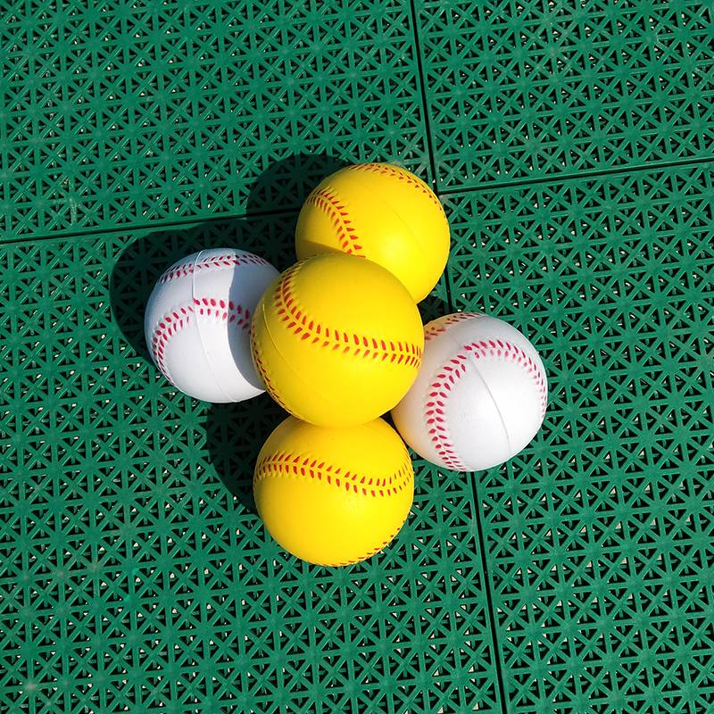 Buy the second get one PU foam baseball stretch ball stressball pressureball children's foamball student soft baseball