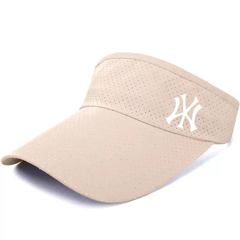 Ny empty top hat women's anti -ultraviolet baseball hat sunscreen sun hat men's outdoor sports beach sun hat summer