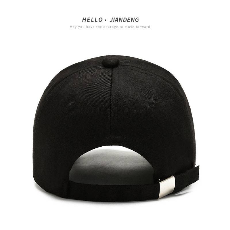 Hat men's peak hat INS tide brand wild casual black spring and summer new personality baseball hat men and women shade