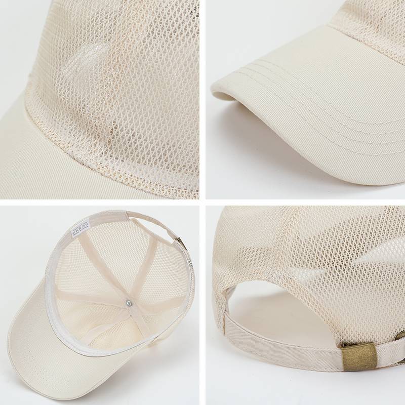 Hat men's big big head circumference in summer female peaked caps large size baseball 65cm face mesh network cap