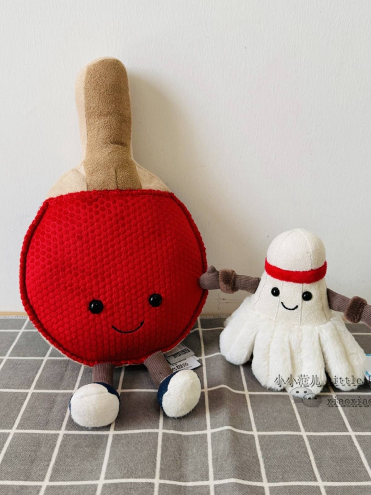 Genuine British Jellycat Fun Sports Basketball Football Ping Pong Badfine Bad Boys Hanging Boy Plush Toys