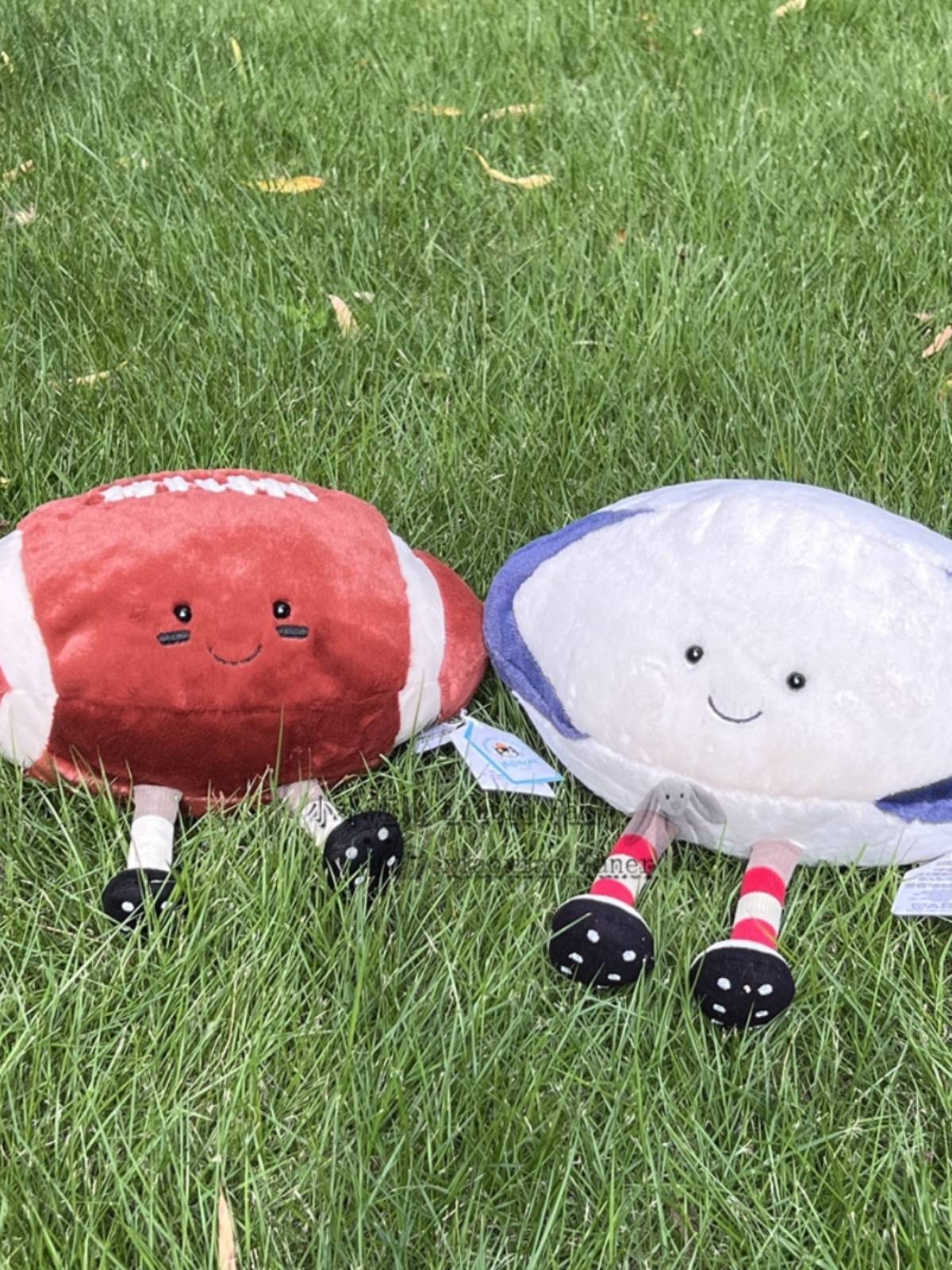 Genuine British Jellycat Fun Sports Basketball Football Ping Pong Badfine Bad Boys Hanging Boy Plush Toys