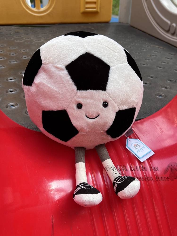 Genuine British Jellycat Fun Sports Basketball Football Ping Pong Badfine Bad Boys Hanging Boy Plush Toys
