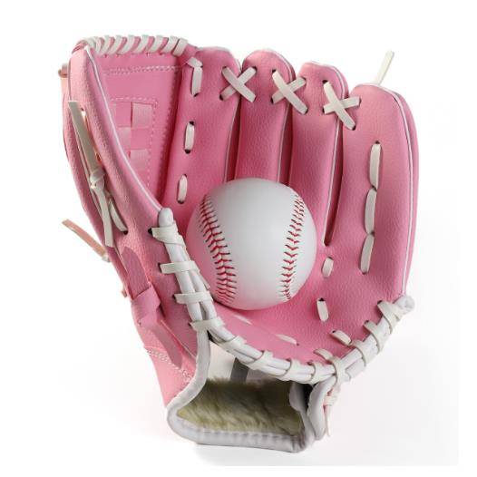 Full leather leather pork skin baseball gloves left and right hands hitting children to fight juvenile catcaster sliding softball equipment