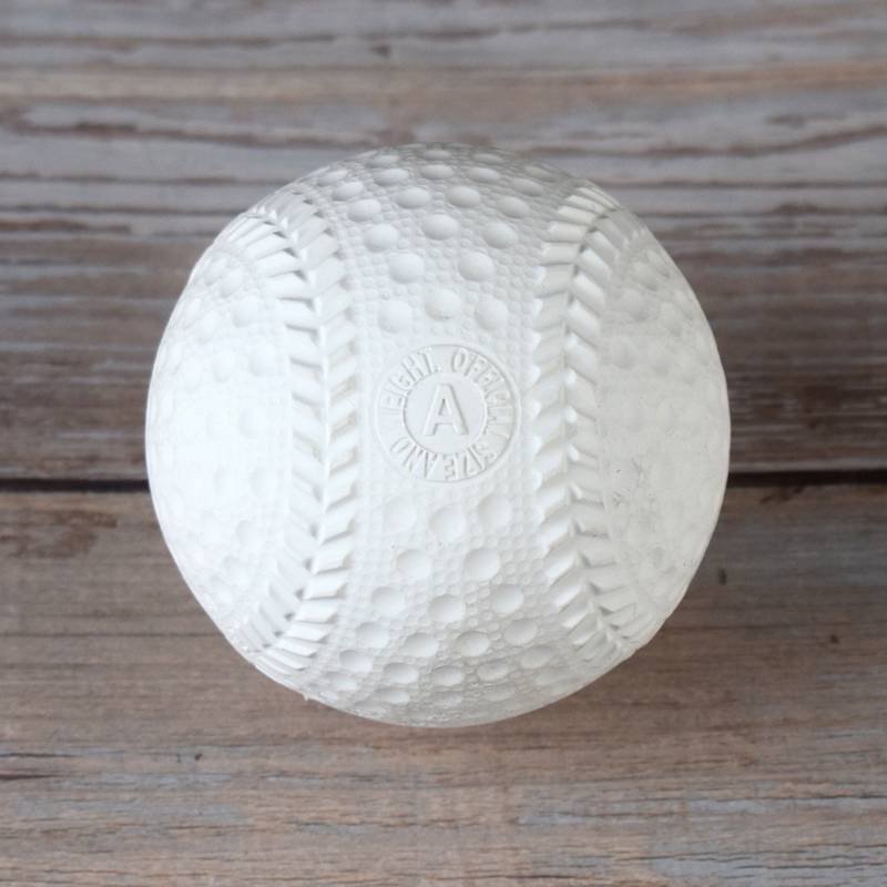 Standard Japanese hollow rubber soft baseball A ball B ball C ball adult juvenile training competition safety ball