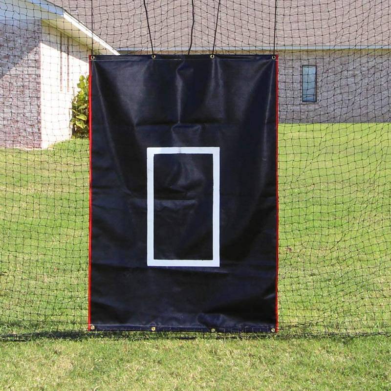 Baseball strike cage target cloth single -person training pitcher pitching good ball area baseball baseball play ball practice target box target cloth