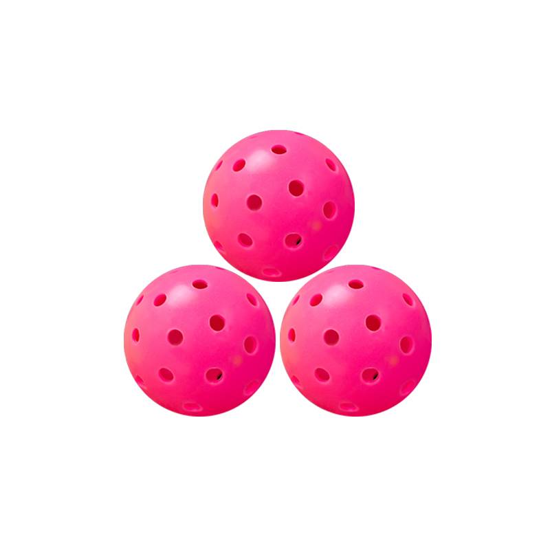 Roll plastic ball 40 holes [3 installations] rose red