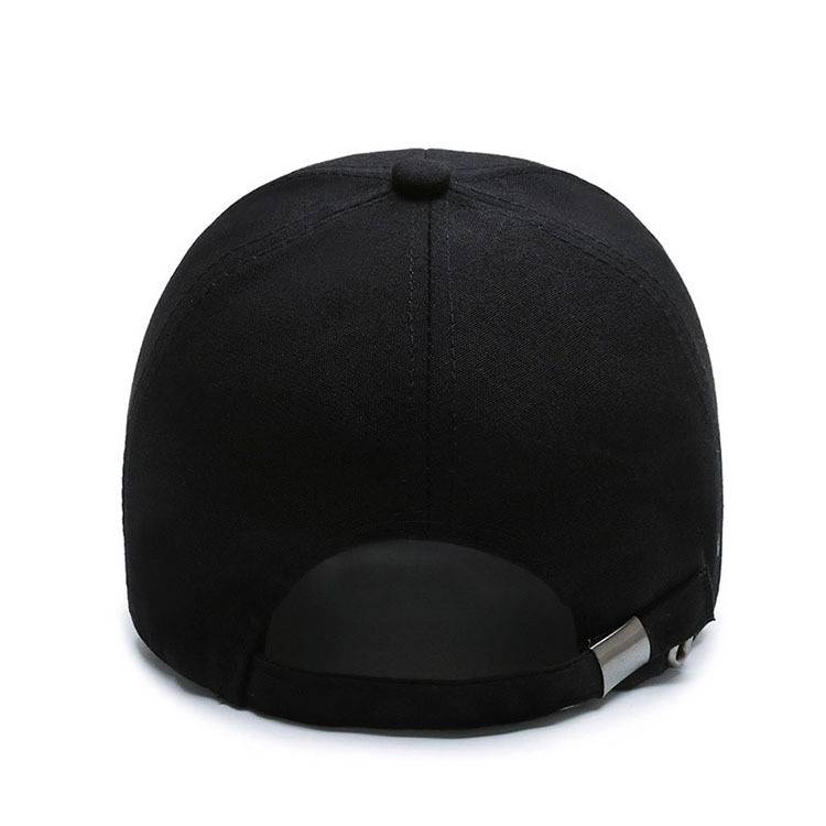 Hat Men's spring and summer bodonal brim Spring and Autumn Fishing Korean Version Wide Black Baseball Hat Sun Hat Music Hat