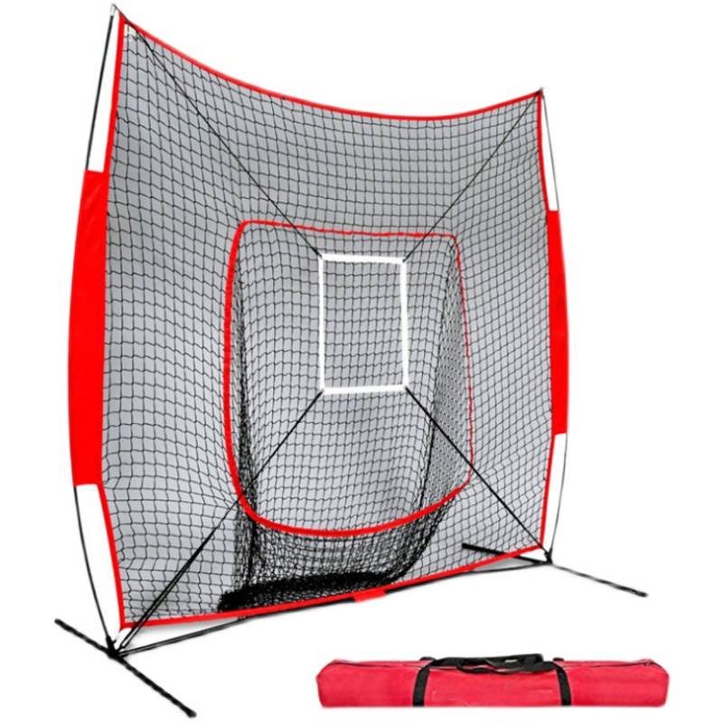 Baseball strike net baseball file network training network crackdown contact pitcher network 7 × 7 inch group construction campaign