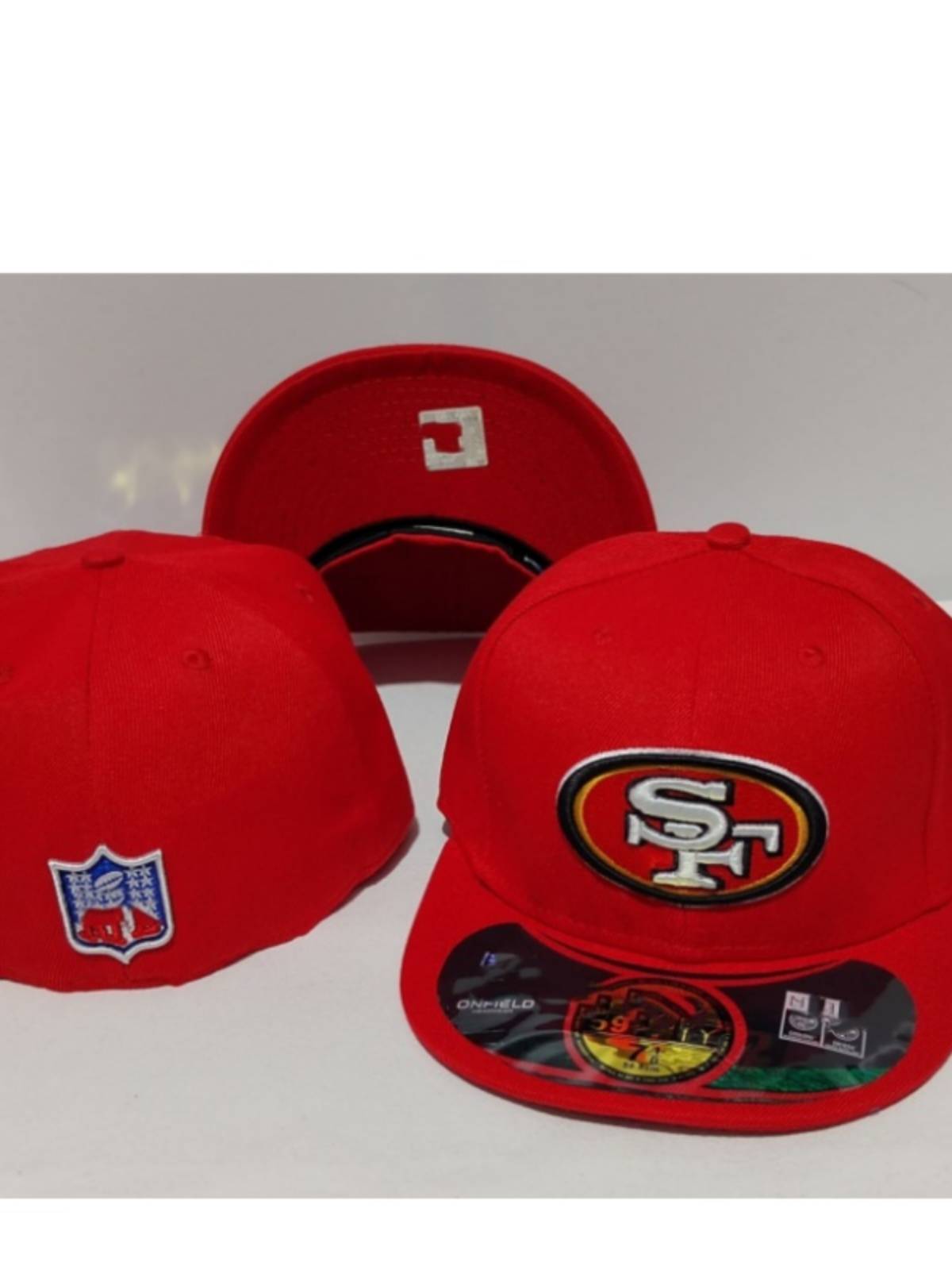 Full closed large head enclosure baseball hats, men's hip -hop shading irregular flat hats