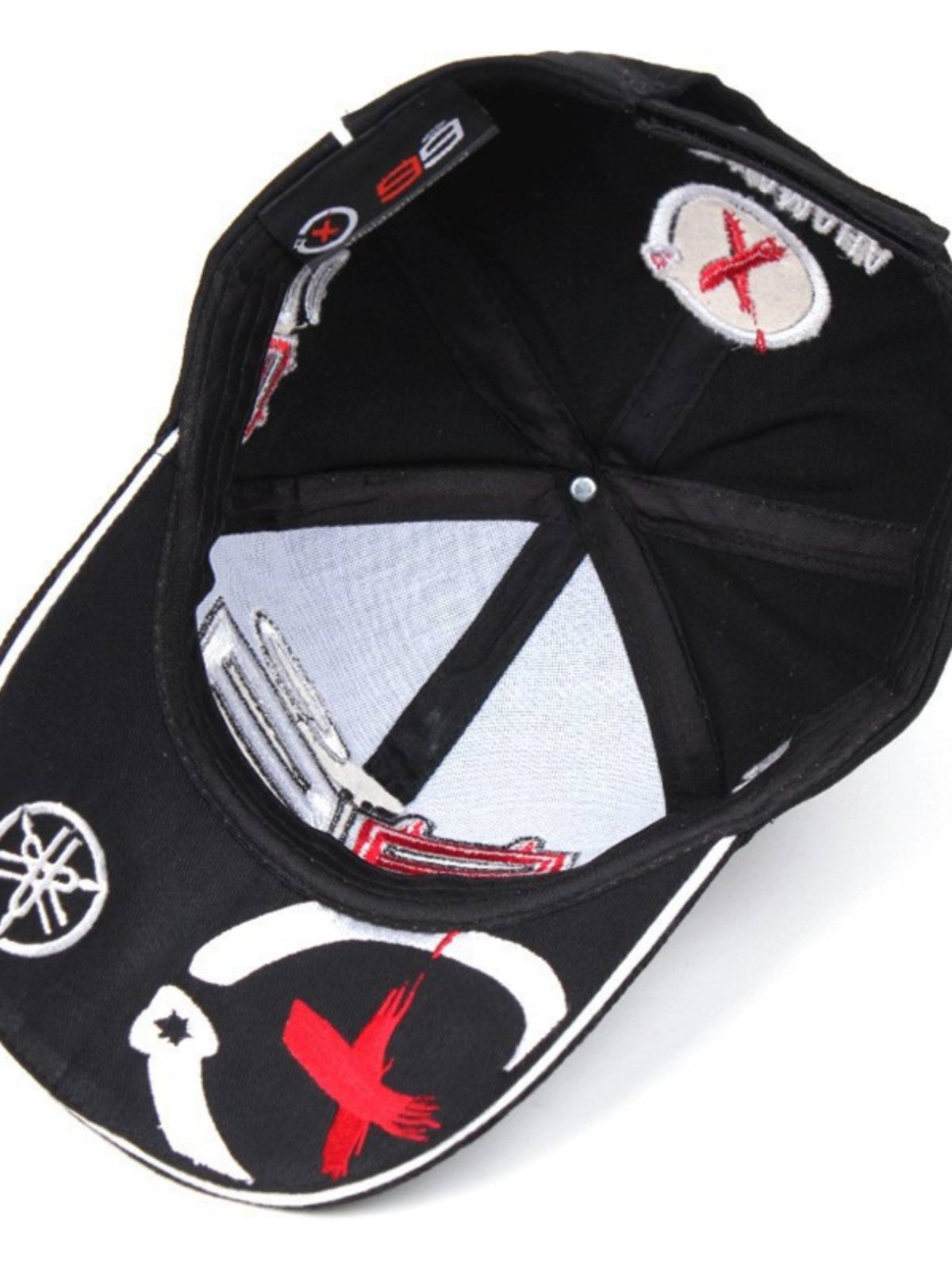 YAMAHA locomotive hat Men and women 99 motorcycle hat off -road motorcycle riding hat racing peaked cap baseball cap