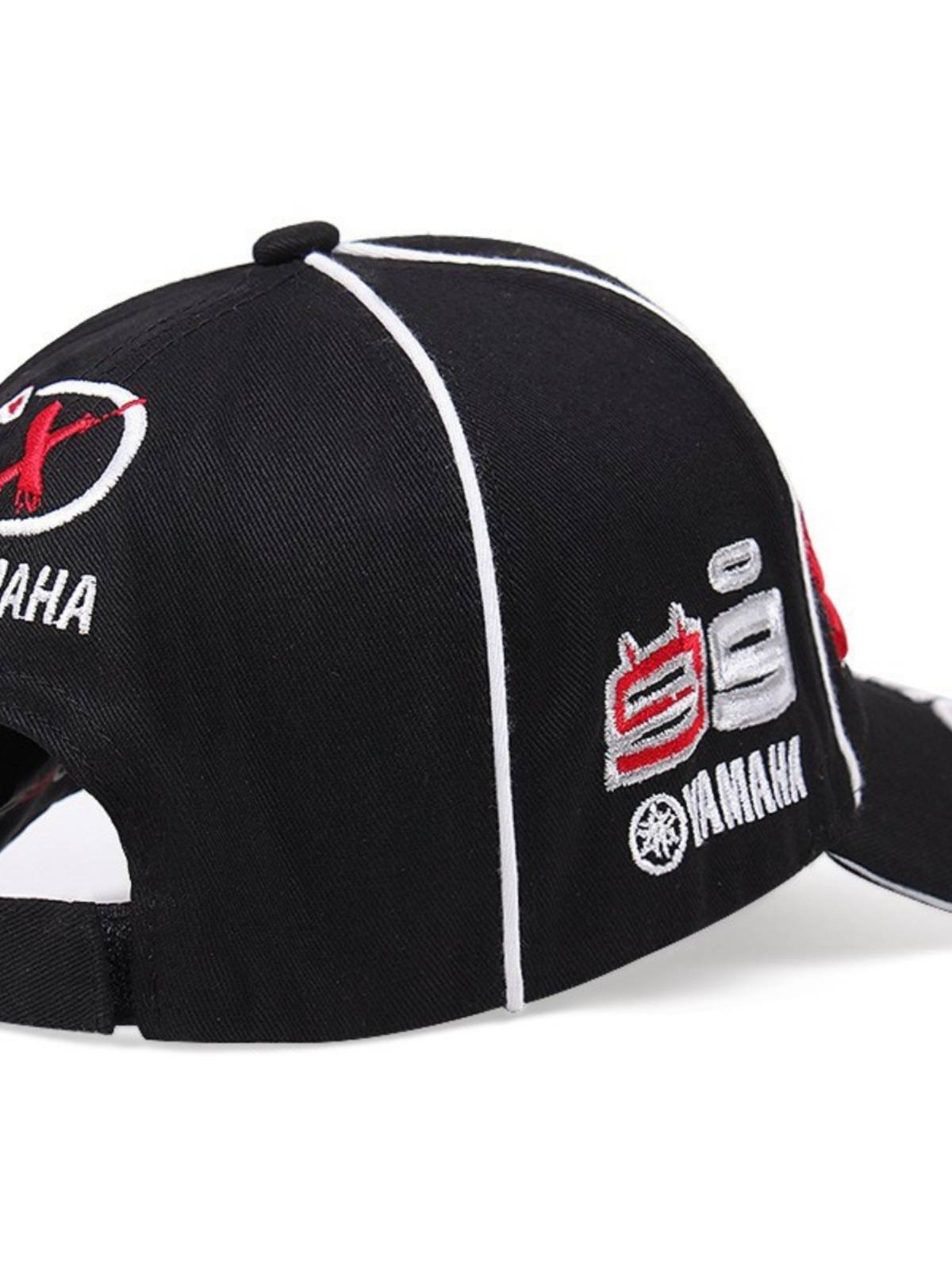 YAMAHA locomotive hat Men and women 99 motorcycle hat off -road motorcycle riding hat racing peaked cap baseball cap