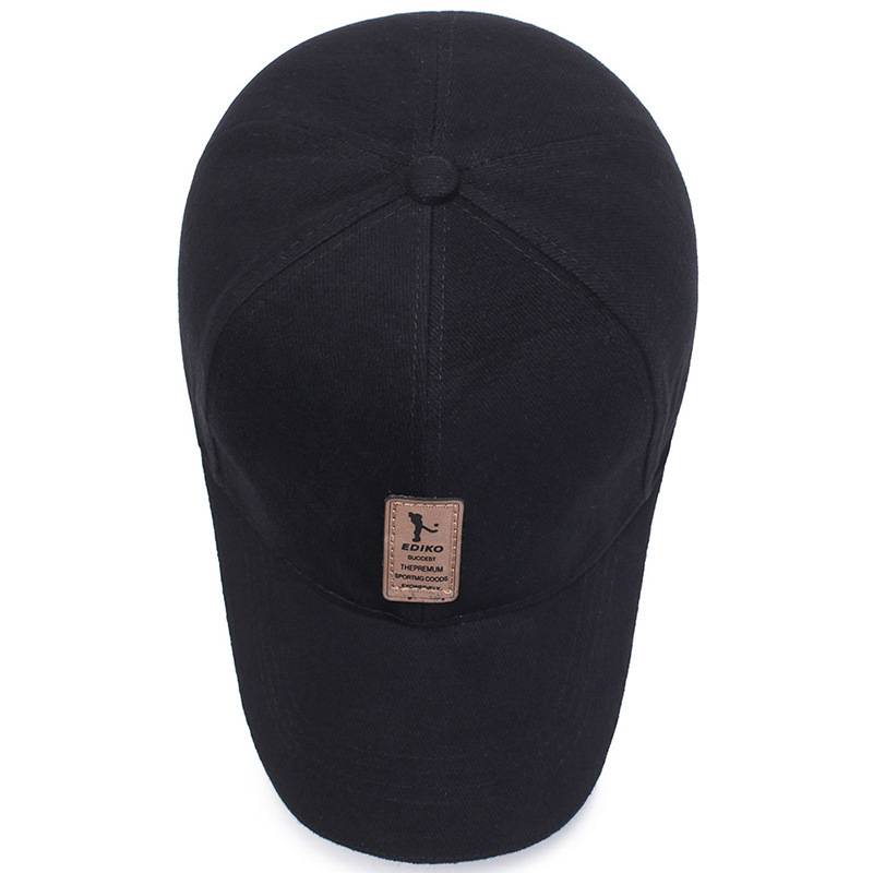 New Simple Men's Baseball Hats Business Leisure Cotton Cotton Hats Outdoor Sports Golf Golf Shellow Hat