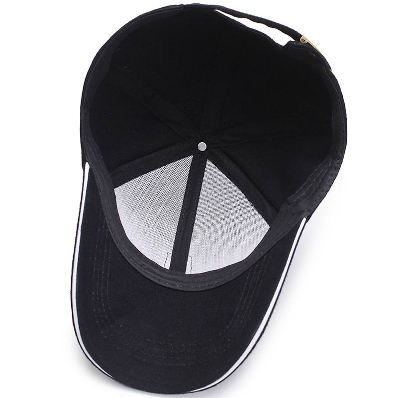 New Simple Men's Baseball Hats Business Leisure Cotton Cotton Hats Outdoor Sports Golf Golf Shellow Hat