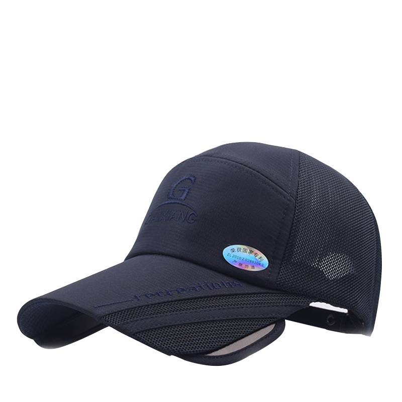 Sun Hat Summer Korean Version Women's Outdoor Duck Tongue Gats, men and women can retractable cycling, cover face baseball cap sunscreen