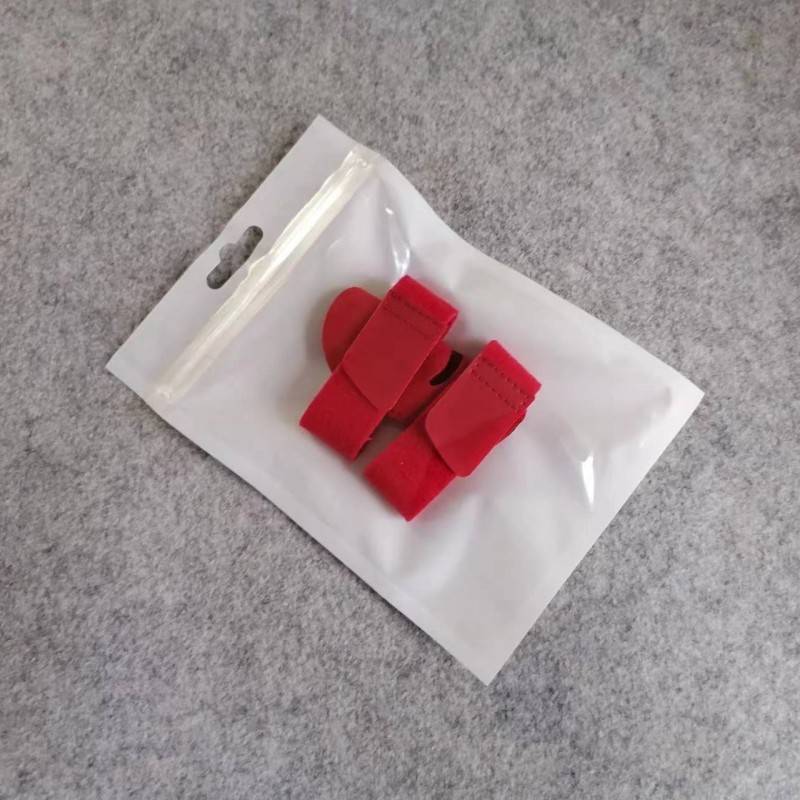 Double belt nursing finger red one installation