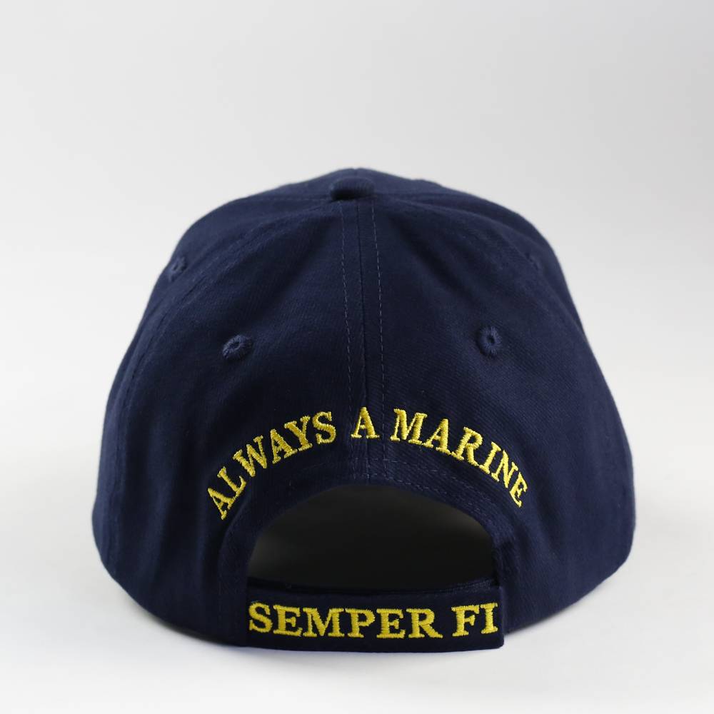 The original pure cotton baseball cap of the US Navy Marine Corps