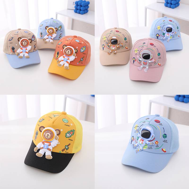 Cartoon Dinosaur Printing Eye Baseball Hat Aerospace Personal Candid Candid Muslie Hat Face