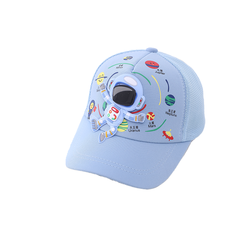 Cartoon Dinosaur Printing Eye Baseball Hat Aerospace Personal Candid Candid Muslie Hat Face
