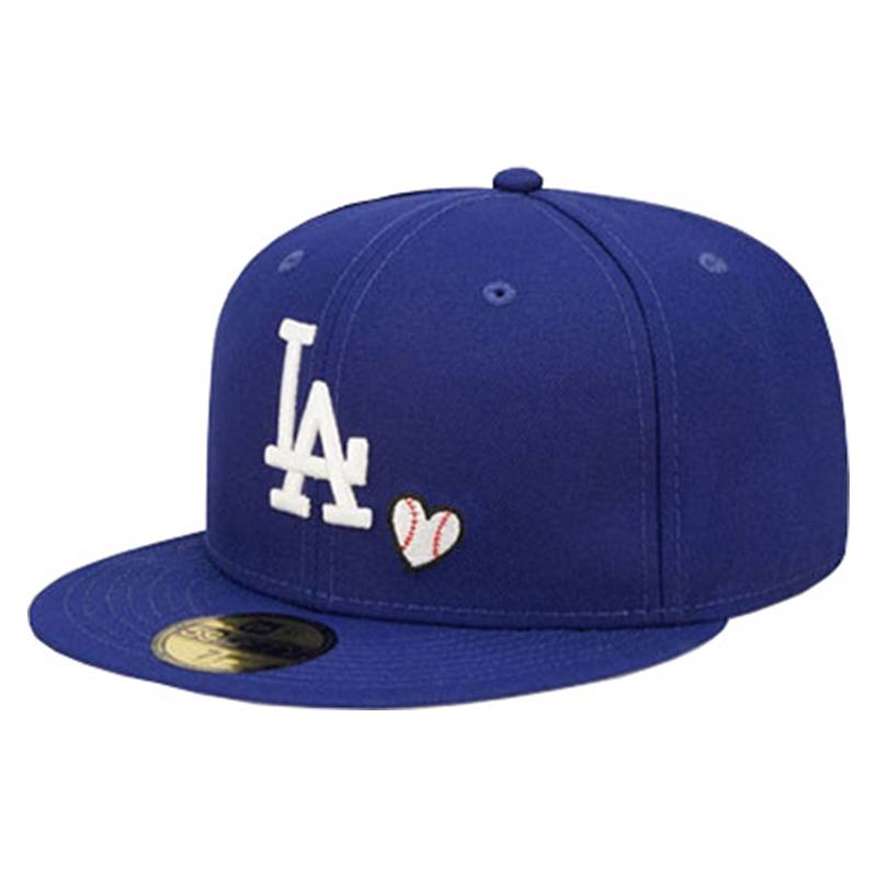 Hat La Los Angeles Dodge Team Uncompromising Pingfang Baseball Full Close Gall -top Large Anti -Wear Hip -hop Hat