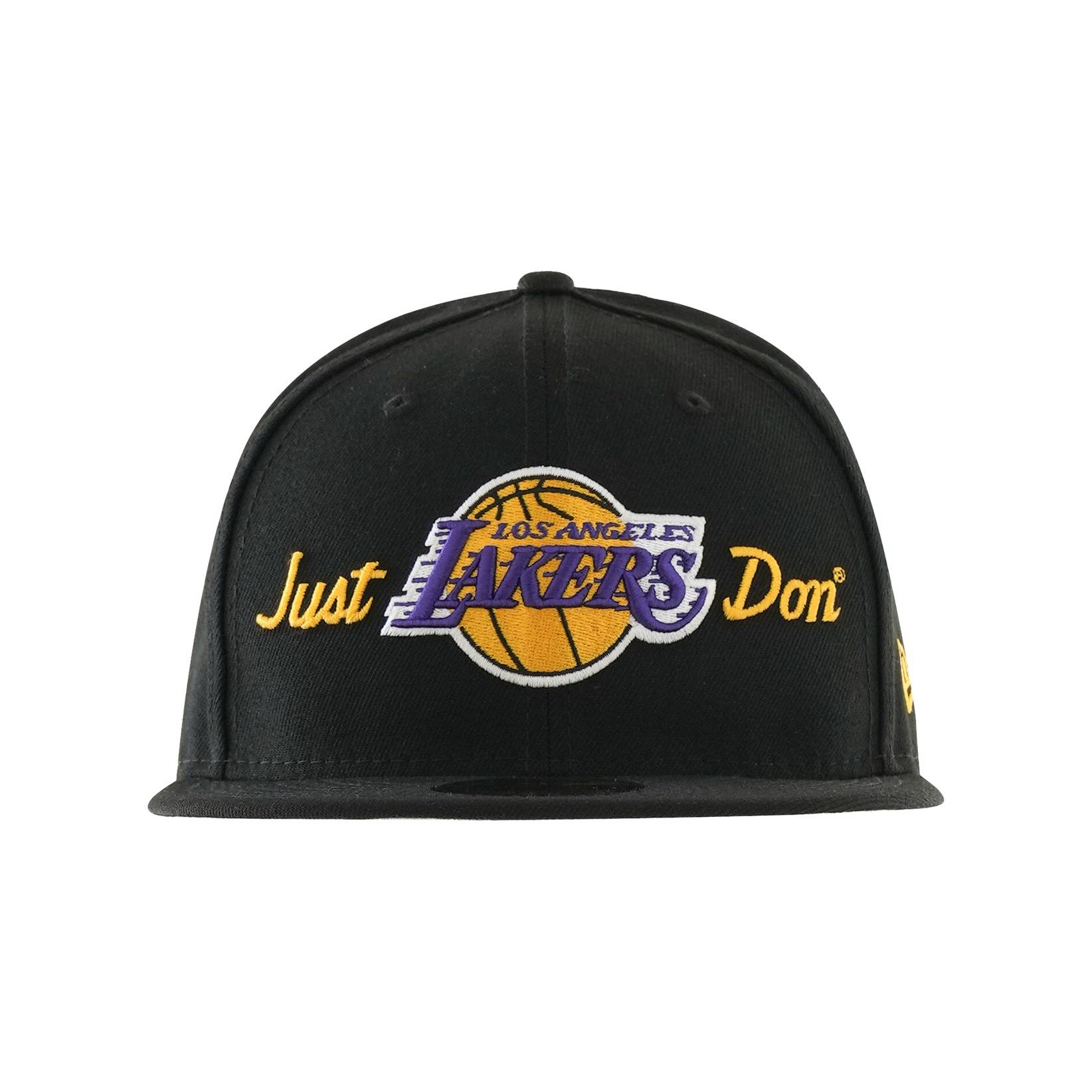 NBA-New Era Lakers Just Don embroidered wild flat hat men's spring outdoor leisure baseball cap