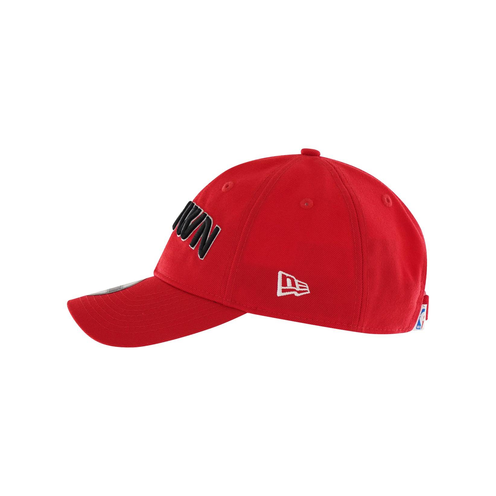 NBA official genuine new Era Rockets letters embroidery fashion versatile corner hats sports baseball cap