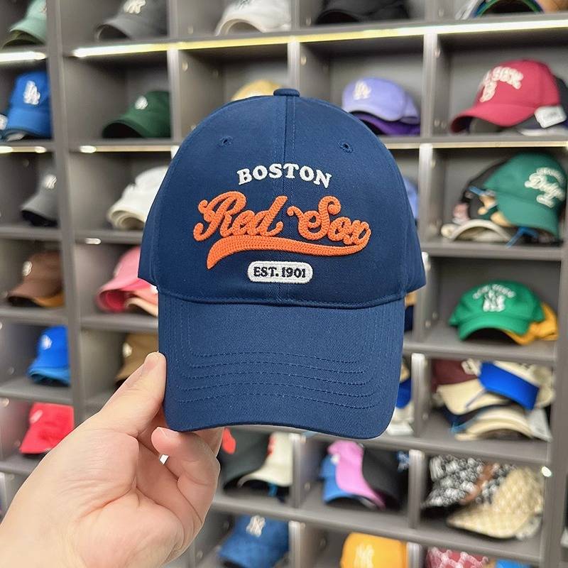 Korea's new MLB baseball hat, sunscreen-proof hat, combined with a duck-cap soft top